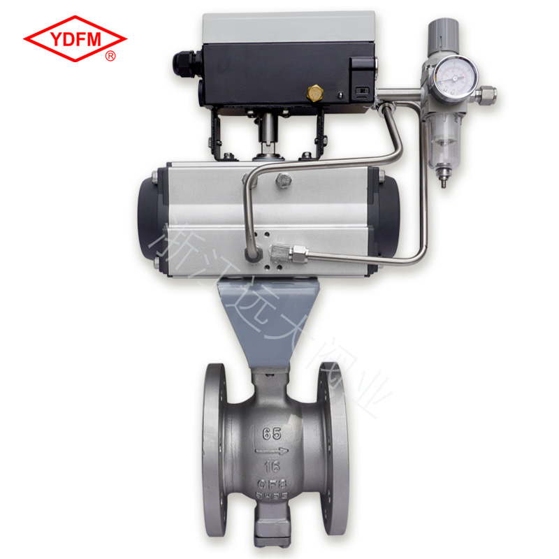 气动V型球阀 VQ647Y-16P